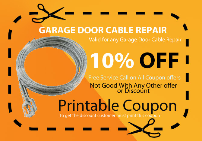 garage door cable replace